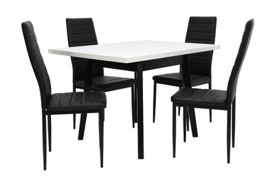 stoły z krzesłami, krzesła ze stołem, stół