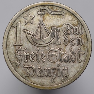 1923 WMG Wolne Miasto Gdańsk - 1 gulden