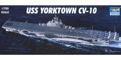 Trumpeter 05729 USS Yorktown CV-10 1:700