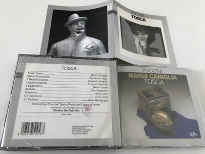 2CD Puccini Maria Caniglia Tosca Oliviero De Fabritiis STAN 5/6