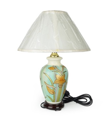 Piękna porcelanowa lampa 36728