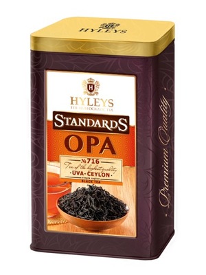 Herbata Hyleys Tea Standards OPA UVA 80g puszka