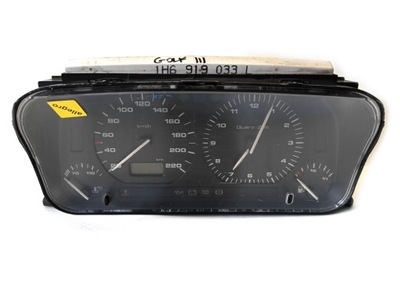 CUADRO DE INSTRUMENTOS CUADRO VW GOLF 3 1.9 D 1H6919033L  