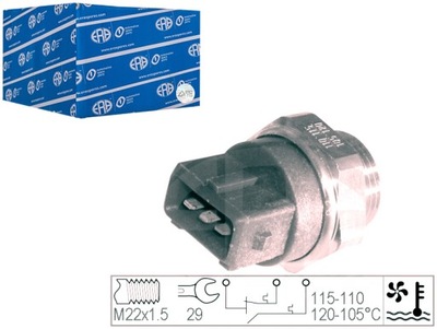 ДАТЧИК ПЕРЕКЛЮЧАТЕЛЬ TERM. ВЕНТИЛЯТОР ERA 330227 ERA ERA