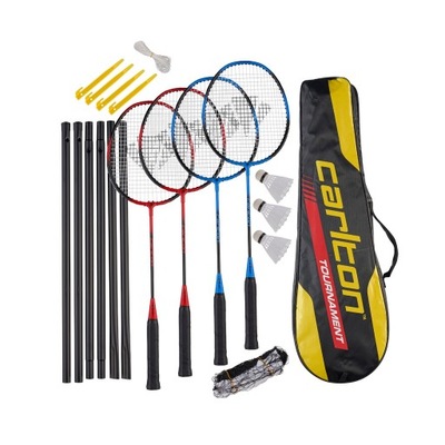 Zestaw do badmintona CARLTON TOURNAMENT 4 PLAYER SET