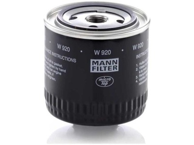 FILTRAS ALYVOS MANN-FILTER W 920 