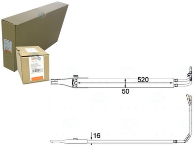 BEHR HELLA РАДИАТОР МАСЛА 6394663524 A 8051200 80