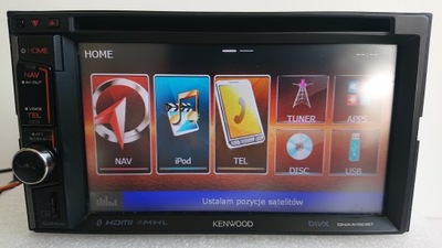 KENWOOD DNX4150BT GPS 2022 USB DVD BT pl menu
