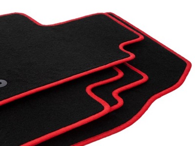 ALFOMBRILLAS DE FELPA RED-LUX PARA PORSCHE 911 TIPO 996  