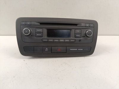 Seat ibiza 6j lift радіо cd 6j0035156 фото №1