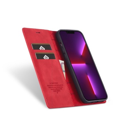 ETUI SKÓRZANE NA KLAPKĘ DO IPHONE 13 PRO