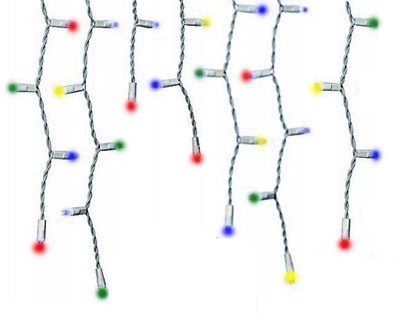 LAMPKI CHOINKOWE 200 LED SOPLE MULTIKOLOR