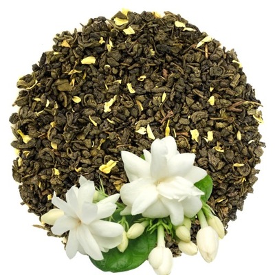Herbata Zielona Jaśminowa Big Leaf 50g
