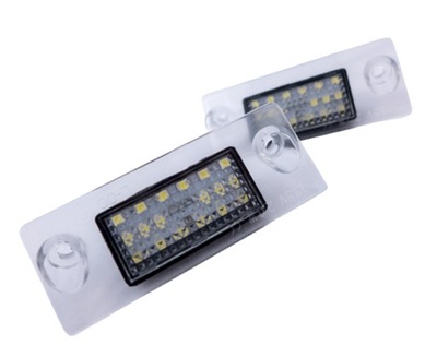 Подсветка led номерного знака audi a3 8l 99-00 фото №1