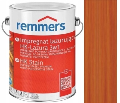 REMMERS HK-LASUR LAZURA 5L MAHOŃ 2255