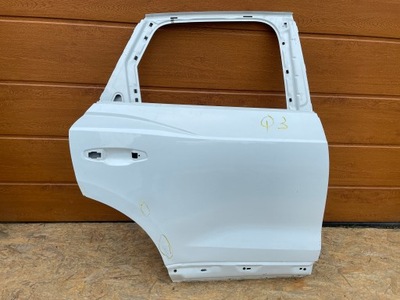 Audi q3 ii 83a 2018- двері правий задня задні праве білий фото №1