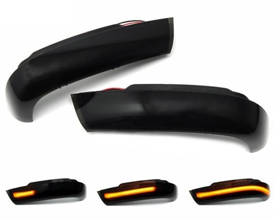 VW TOUAREG 02-06 KIERUNKOWSKAZY DYNAMICZNE BLACK