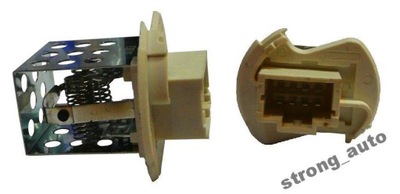 Резистор вентилятор renault master opel movano 03- фото №1