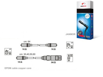 PRZEWODY ZAPŁONOWE JANMOR 9583 4100 9A19 964