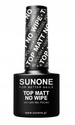 Sunone Lakiery hybrydowe 5ml Top matt no wipe