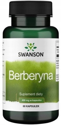 Swanson Berberyna 400mg 60kaps. Odchudzanie