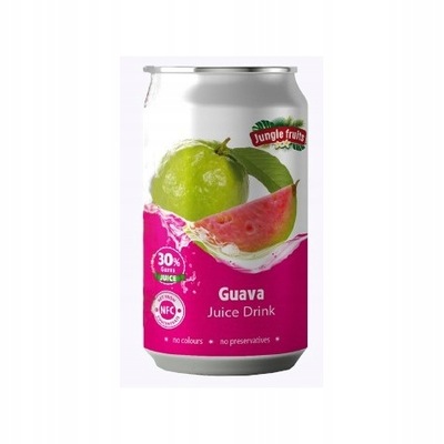 Napój Jungle Fruits Guava juice drink 330 ml