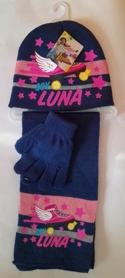 Komplet szalik czapka rękawiczki Luna 54 WYPRZEDAŻ
