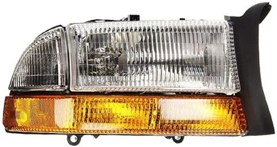 Лампа фара правый dodge dakota durango 97-04 фото №1