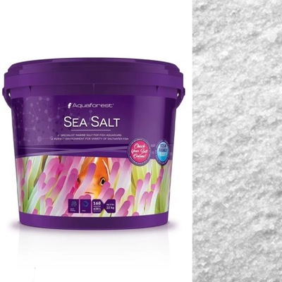AQUAFOREST Sea Salt 22kg akwarystyczna sól morska
