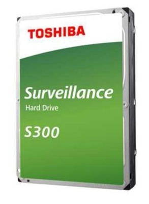 Dysk Toshiba S300 Pro CMR HDWT360UZSVA 6TB 3,5'' 7200 SATA III Surveillance