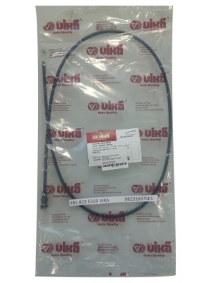 Тяга замка капот перед passat b5 97-05 superb i фото №1