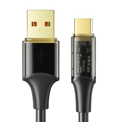 Kabel Mcdodo CA-2092 USB-A/USB-C 6A 1.8m (czarny)
