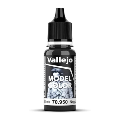 Farba Model Color 169 Vallejo 70.950 Black 18ml