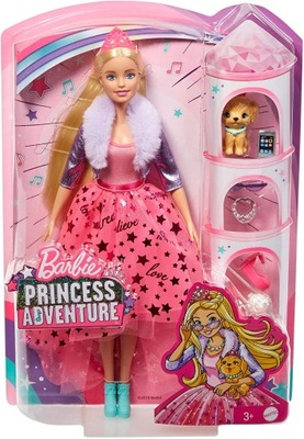 LALKA Mattel GML76 BARBIE Przygoda Księżniczek Blond