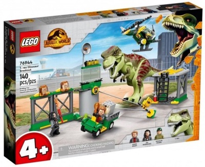 LEGO Jurassic World Ucieczka tyranozaura 76944