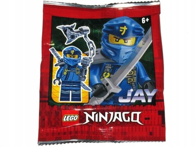 LEGO NINJAGO 892064 FIGURKA NINJA JAY SASZETKA UNIKAT