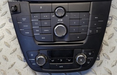 Opel insignia панель радио + кондиционера 13273095 фото №1
