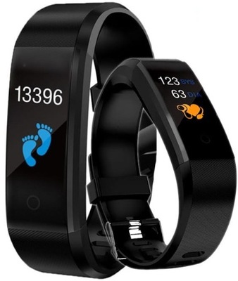 SMARTBAND ID115 SMARTWATCH OPASKA FIT SPORTOWA