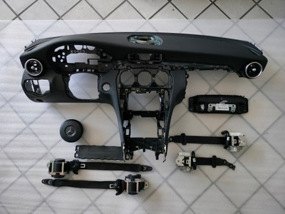 Mercedes c klasa w205 приборная панель консоль подушка безопасности подушки безопасности ремни приборная панель фото №1