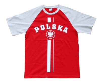 Koszulka bawełniana Polska XL