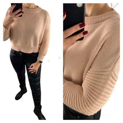 Sweter damski r 46 S Topshop morelowy