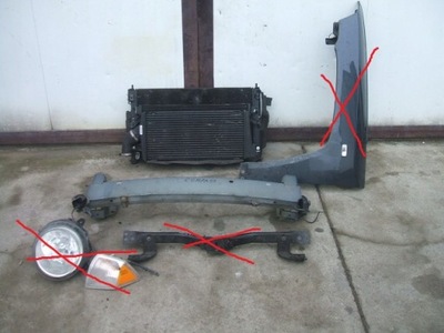 JEEP COMPASS 2.0D RADIATORS SET BEAM BUMPER  