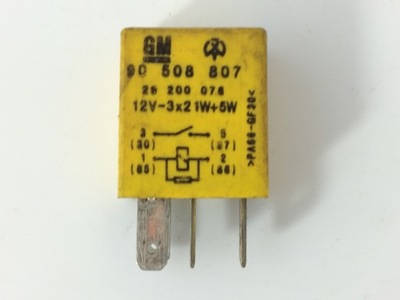 Реле opel 90508807 opel фото №1