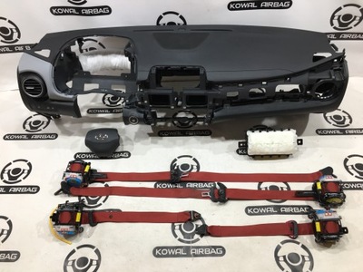 Hyundai kona панель приладів консоль подушка безпеки подушки безпеки ремені фото №1