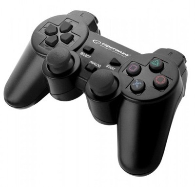 Gamepad Esperanza Corsair PS2 / PS3 / PC Czarny