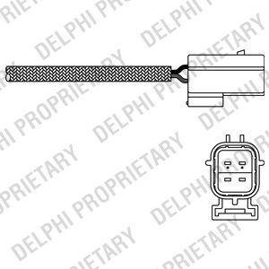 SONDA LAMBDA ROVER 200 I/400 I DELPHI ES20235-12B1  