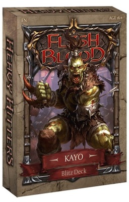 FLESH AND BLOOD Heavy Hitters Blitz Deck Kayo