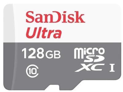 Karta pamięci SANDISK Ultra 128GB + SD Adapter