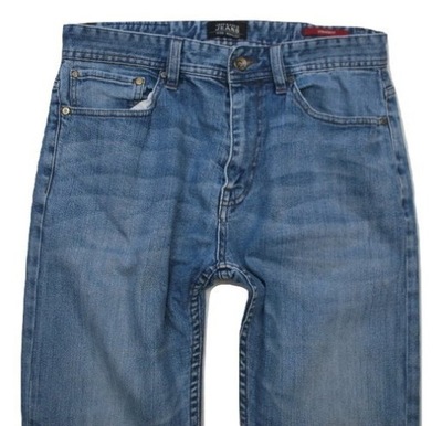 U Modne Spodnie jeans Jeff Banks 34/32 prosto zUSA