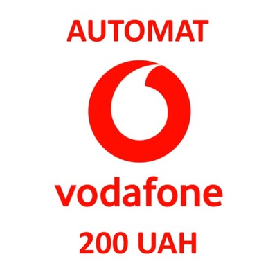 Doładowanie KARTY SIM Vodafone Ukraina 200 UAH